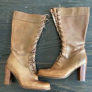 Frye Lace Up Boots